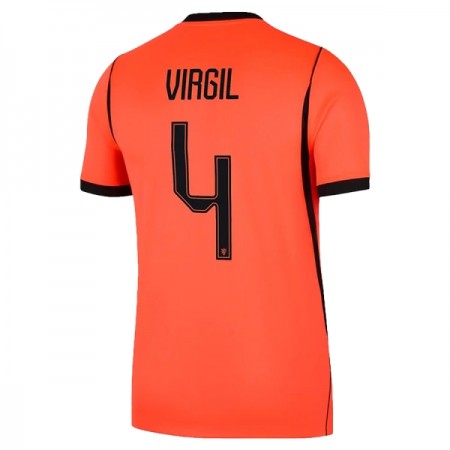 Jalkapallo Pelipaidat/Peliasut Alankomaat Virgil 4 Kotipelipaita Mm-Kisat 2026 Jalkapallo Pelipaidat/Peliasut Alankomaat Virgil 4 Kotipelipaita Mm-Kisat 2026
