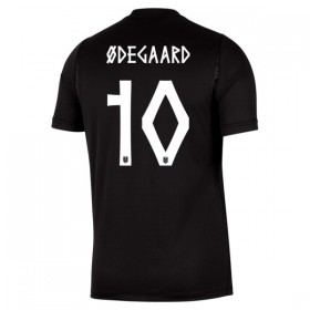 Jalkapallo Pelipaidat/Peliasut Norja Odegaard 10 Vieraspelipaita Mm-Kisat 2026