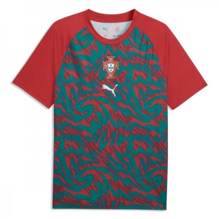 Jalkapallo Pelipaidat/Peliasut Portugali Pre-Match Mm-Kisat 2026 Punainen Jalkapallo Pelipaidat/Peliasut Portugali Pre-Match Mm-Kisat 2026 Punainen