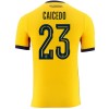 Jalkapallo Pelipaidat/Peliasut Ecuador Caicedo 23 Kotipelipaita Mm-Kisat 2026