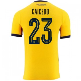 Jalkapallo Pelipaidat/Peliasut Ecuador Caicedo 23 Kotipelipaita Mm-Kisat 2026