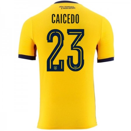Jalkapallo Pelipaidat/Peliasut Ecuador Caicedo 23 Kotipelipaita Mm-Kisat 2026