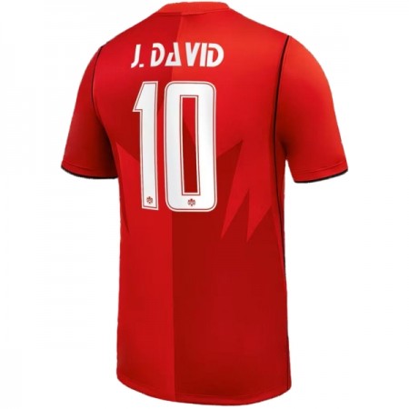 Jalkapallo Pelipaidat/Peliasut Kanada J. David 10 Kotipelipaita Mm-Kisat 2026