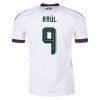 Jalkapallo Pelipaidat/Peliasut Meksiko Raul 9 Vieraspelipaita Mm-Kisat 2026