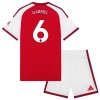 Jalkapallo Pelipaidat/Peliasut Arsenal Gabriel 6 Lasten Kotipelipaita 2026-27