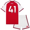 Jalkapallo Pelipaidat/Peliasut Arsenal Rice 41 Lasten Kotipelipaita 2026-27