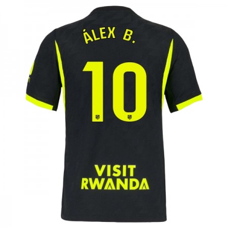 Jalkapallo Pelipaidat/Peliasut Atlético Madrid Alex B. 10 Vieraspelipaita 2026-27