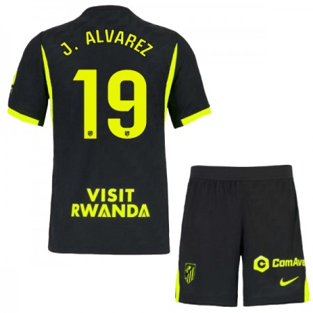 Jalkapallo Pelipaidat/Peliasut Atlético Madrid J. Alvarez 19 Lasten Vieraspelipaita 2026-27