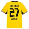 Jalkapallo Pelipaidat/Peliasut Borussia Dortmund Adeyemi 27 Kotipelipaita 2026-27