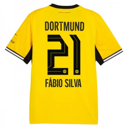 Jalkapallo Pelipaidat/Peliasut Borussia Dortmund Fabio Silva 21 Kotipelipaita 2026-27 Jalkapallo Pelipaidat/Peliasut Borussia Dortmund Fabio Silva 21 Kotipelipaita 2026-27