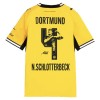 Jalkapallo Pelipaidat/Peliasut Borussia Dortmund N. Schlotterbeck 4 Kotipelipaita 2026-27