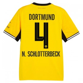 Jalkapallo Pelipaidat/Peliasut Borussia Dortmund N. Schlotterbeck 4 Kotipelipaita 2026-27