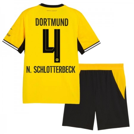 Jalkapallo Pelipaidat/Peliasut Borussia Dortmund N. Schlotterbeck 4 Lasten Kotipelipaita 2026-27