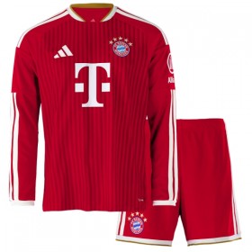 Jalkapallo Pelipaidat/Peliasut FC Bayern München Lasten Kotipelipaita 2026-27 Pitkähihainen