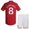 Jalkapallo Pelipaidat/Peliasut Manchester United B. Fernandes 8 Lasten Kotipelipaita 2026-27 Jalkapallo Pelipaidat/Peliasut Manchester United B. Fernandes 8 Lasten Kotipelipaita 2026-27