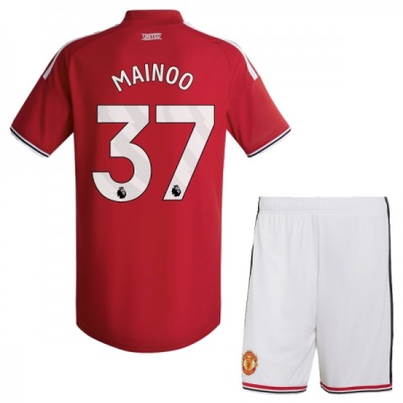 Jalkapallo Pelipaidat/Peliasut Manchester United Mainoo 37 Lasten Kotipelipaita 2026-27 Jalkapallo Pelipaidat/Peliasut Manchester United Mainoo 37 Lasten Kotipelipaita 2026-27