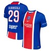 Jalkapallo Pelipaidat/Peliasut Paris Saint-Germain Bradley Barcola 29 Kotipelipaita 2026-27 Jalkapallo Pelipaidat/Peliasut Paris Saint-Germain Bradley Barcola 29 Kotipelipaita 2026-27