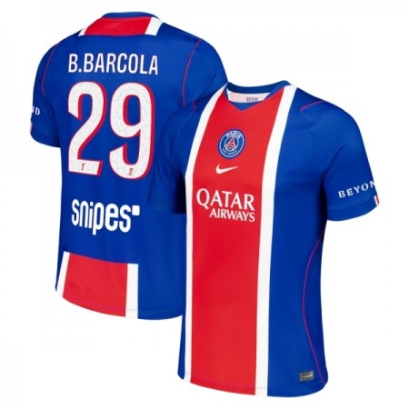 Jalkapallo Pelipaidat/Peliasut Paris Saint-Germain Bradley Barcola 29 Kotipelipaita 2026-27 Jalkapallo Pelipaidat/Peliasut Paris Saint-Germain Bradley Barcola 29 Kotipelipaita 2026-27