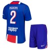Jalkapallo Pelipaidat/Peliasut Paris Saint-Germain Hakimi 2 Lasten Kotipelipaita 2026-27