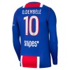 Jalkapallo Pelipaidat/Peliasut Paris Saint-Germain O. Dembele 10 Kotipelipaita 2026-27 Pitkähihainen