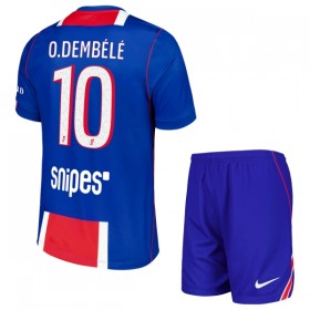 Jalkapallo Pelipaidat/Peliasut Paris Saint-Germain O. Dembele 10 Lasten Kotipelipaita 2026-27
