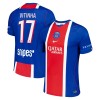 Jalkapallo Pelipaidat/Peliasut Paris Saint-Germain Vitinha 17 Kotipelipaita 2026-27