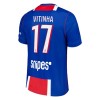 Jalkapallo Pelipaidat/Peliasut Paris Saint-Germain Vitinha 17 Kotipelipaita 2026-27