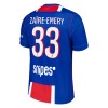 Jalkapallo Pelipaidat/Peliasut Paris Saint-Germain Zaire Emery 33 Kotipelipaita 2026-27