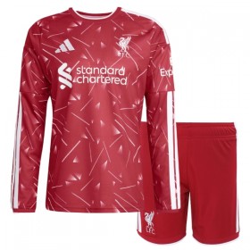 Jalkapallo Pelipaidat/Peliasut Liverpool Lasten Kotipelipaita 2026-27 Pitkähihainen