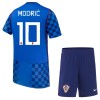 Jalkapallo Pelipaidat/Peliasut Kroatia Modrić 10 Lasten Vieraspelipaita Mm-Kisat 2026 Jalkapallo Pelipaidat/Peliasut Kroatia Modrić 10 Lasten Vieraspelipaita Mm-Kisat 2026