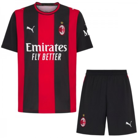 Jalkapallo Pelipaidat/Peliasut AC Milan Lasten Kotipelipaita 2026-27 Jalkapallo Pelipaidat/Peliasut AC Milan Lasten Kotipelipaita 2026-27
