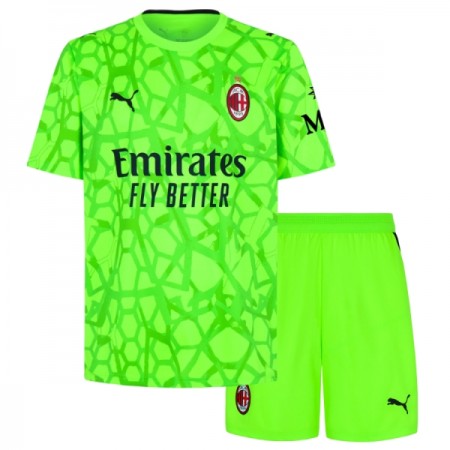 Jalkapallo Pelipaidat/Peliasut AC Milan Maalivahti Lasten Kolmaspelipaita 2026-27