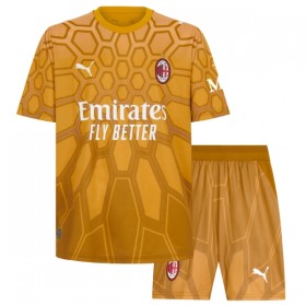 Jalkapallo Pelipaidat/Peliasut AC Milan Maalivahti Lasten Kotipelipaita 2026-27