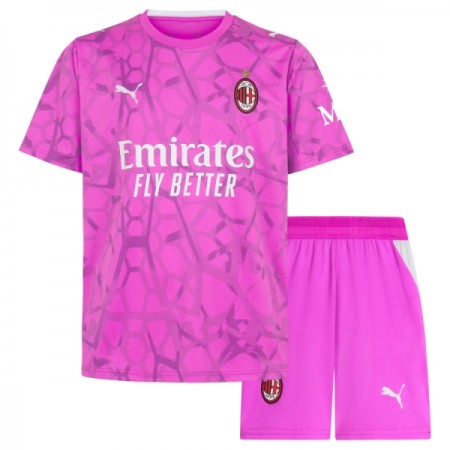 Jalkapallo Pelipaidat/Peliasut AC Milan Maalivahti Lasten Vieraspelipaita 2026-27 Jalkapallo Pelipaidat/Peliasut AC Milan Maalivahti Lasten Vieraspelipaita 2026-27