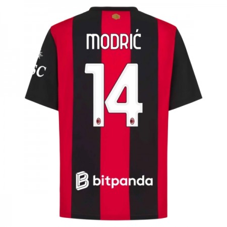 Jalkapallo Pelipaidat/Peliasut AC Milan Modrić 14 Kotipelipaita 2026-27 Jalkapallo Pelipaidat/Peliasut AC Milan Modrić 14 Kotipelipaita 2026-27