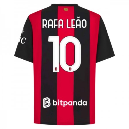 Jalkapallo Pelipaidat/Peliasut AC Milan Rafael Leao 10 Kotipelipaita 2026-27