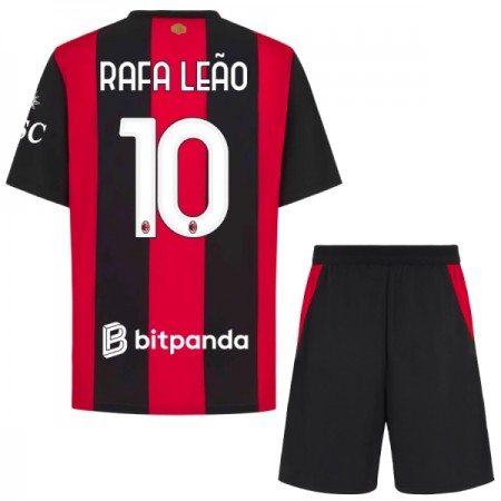 Jalkapallo Pelipaidat/Peliasut AC Milan Rafael Leao 10 Lasten Kotipelipaita 2026-27 Jalkapallo Pelipaidat/Peliasut AC Milan Rafael Leao 10 Lasten Kotipelipaita 2026-27