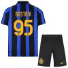 Jalkapallo Pelipaidat/Peliasut Inter Milan Bastoni 95 Lasten Kotipelipaita 2026-27