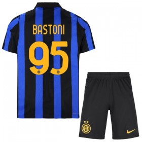Jalkapallo Pelipaidat/Peliasut Inter Milan Bastoni 95 Lasten Kotipelipaita 2026-27