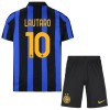 Jalkapallo Pelipaidat/Peliasut Inter Milan Lautaro 10 Lasten Kotipelipaita 2026-27