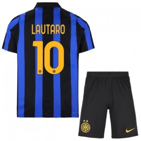 Jalkapallo Pelipaidat/Peliasut Inter Milan Lautaro 10 Lasten Kotipelipaita 2026-27