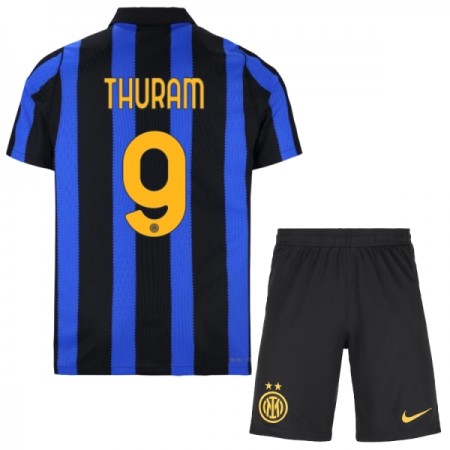 Jalkapallo Pelipaidat/Peliasut Inter Milan Thuram 9 Lasten Kotipelipaita 2026-27