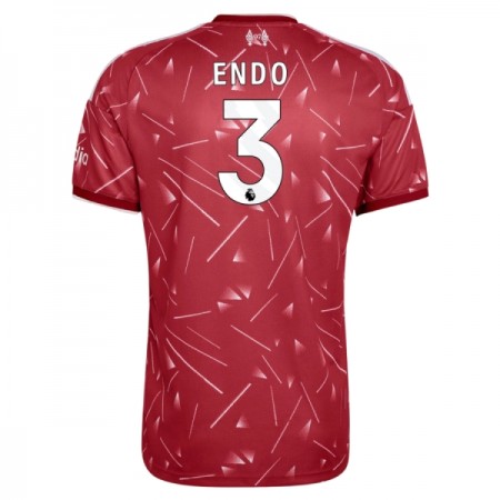 Jalkapallo Pelipaidat/Peliasut Liverpool Endo 3 Kotipelipaita 2026-27