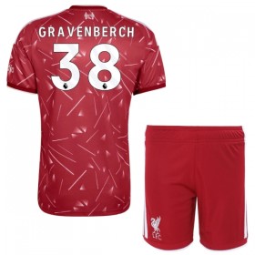 Jalkapallo Pelipaidat/Peliasut Liverpool Gravenberch 38 Lasten Kotipelipaita 2026-27