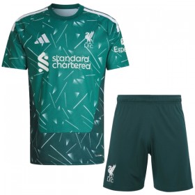 Jalkapallo Pelipaidat/Peliasut Liverpool Maalivahti Lasten Kotipelipaita 2026-27 Vihreä