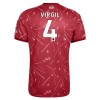 Jalkapallo Pelipaidat/Peliasut Liverpool Virgil 4 Lasten Kotipelipaita 2026-27