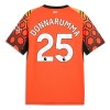 Jalkapallo Pelipaidat/Peliasut Manchester City Donnarumma 25 Maalivahti Kolmaspelipaita 2026-27 Oranssi
