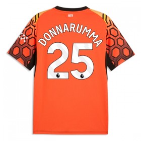 Jalkapallo Pelipaidat/Peliasut Manchester City Donnarumma 25 Maalivahti Kolmaspelipaita 2026-27 Oranssi
