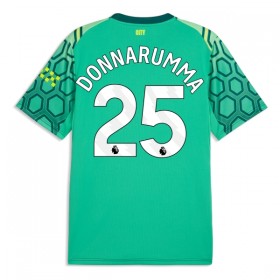 Jalkapallo Pelipaidat/Peliasut Manchester City Donnarumma 25 Maalivahti Kotipelipaita 2026-27 Vihreä