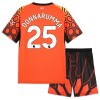 Jalkapallo Pelipaidat/Peliasut Manchester City Donnarumma 25 Maalivahti Lasten Kolmaspelipaita 2026-27 Oranssi